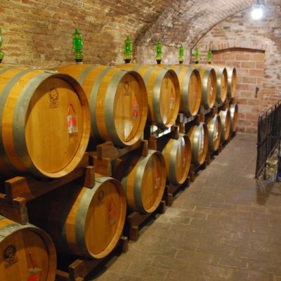 Chianti wine cellar