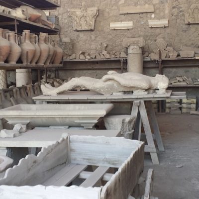 Pompeii body Cast